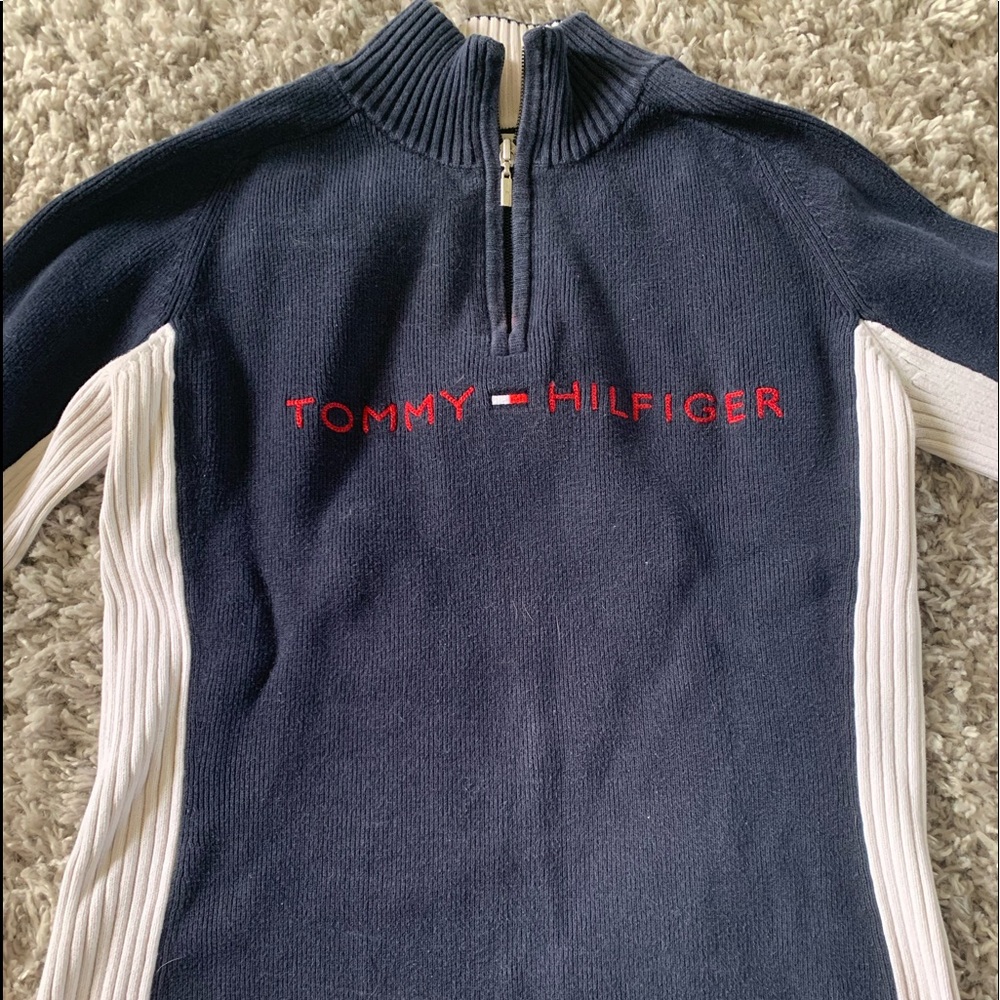 Vintage Tommy Hilfiger Quarter Zip-Up
